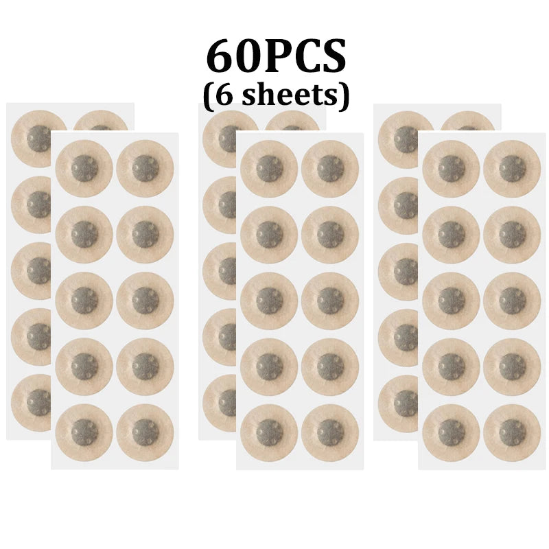 10/120/200Pcs Magnetic Nose Strips Pack of Anti-Snoring Nose Strips Nose Strips Magnetic Breathing Strip Accessory Improve Sleep