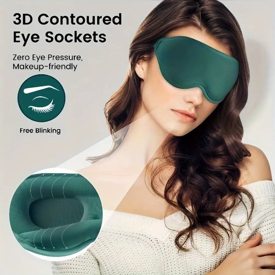 3D Three-Dimensional Eye Mask for Sleeping and Shading, Special for Adults, Boys and Girls, to Relieve Fatigue, Breathable And